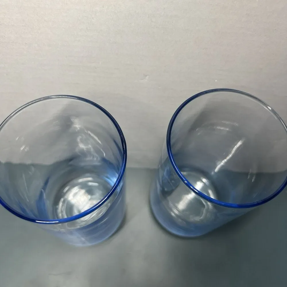 Vintage Libbey Impromptu Azure Blue 5.5